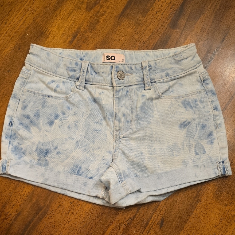 Girls SO Jean Shorts 12